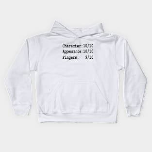 Funny finger amputee saying - one finger amputation Kids Hoodie